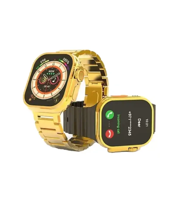 Haino Teko Ultra G9 Smart Golden Watch With Extra....